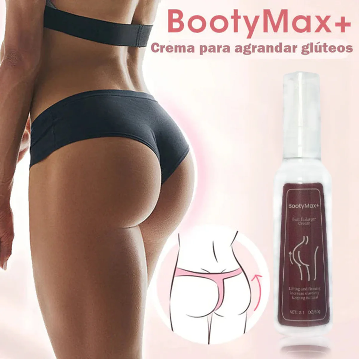 BootyMAX CREMA PARA GLUTEOS + ENVIO GRATIS